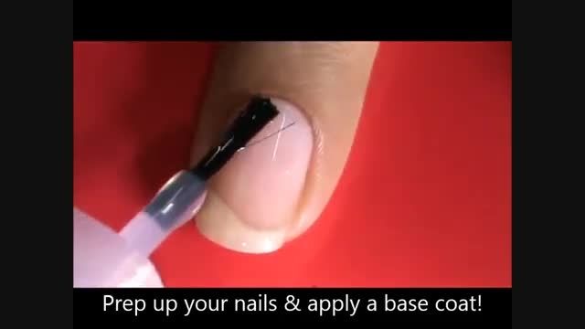 Pink tiger nail nail tutorial