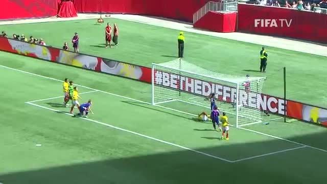 بازی : اکوادور 0 - 1 ژاپن (جام جهانی زنان 2015 کانادا)