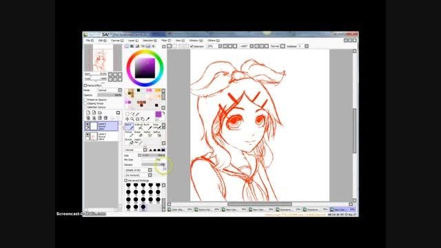 how to work with paint tool sai