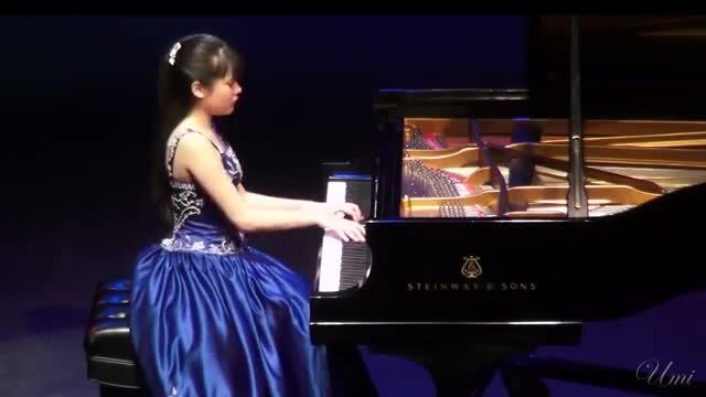 پیانو از یومی گرت - Beethoven,Moonlight 2nd mvt