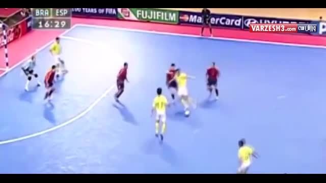 تکنیک دیدنی بازیکن فوتسال برزیل فالکائو