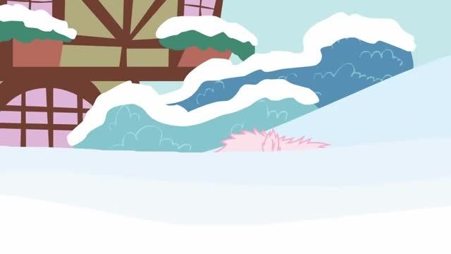 فلانی پوف و برف بازی