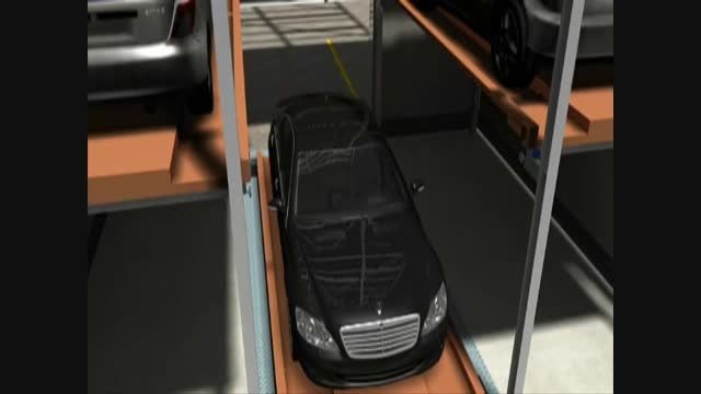 پارکینگ مکانیزه شرکت ایمن پارک مدل  آسانسوری