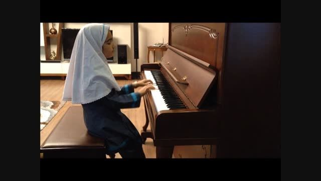 پیانیست جوان-پرنیا نظری-تولدت مبارک(انوشیروان روحانی)
