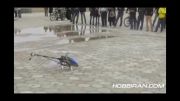 قدم زدن با هلیکوپتر مدل توسط استاد سقاپور از اهواز