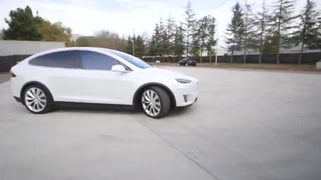 Tesla Model X first drive