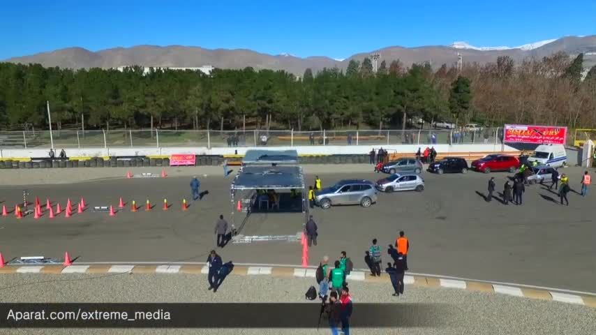 نخستین راند مسابقات قهرمانی کشور اتومبیلرانی درگ (شتاب)