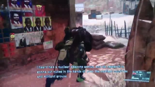 گیم پلی دیگر از بازی Metal Gear Solid The Phantom Pain