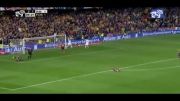 گل تماشایی گرت بیل در بازی فینال به بارسلونا (2014)
