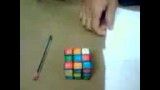 حل مکعب روبیک با استفاده از خودکار!!!!