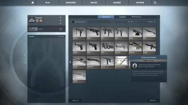 CS:GO - How to trick the Trade Up Contract