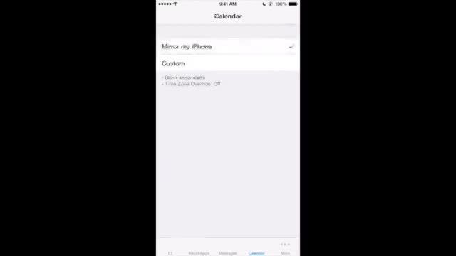 اپلیکیشن مدیریت اپل واچ در آیفون در iOS 8.2 Beta 4