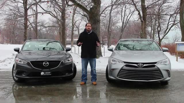 2015 Toyota Camry vs Mazda6 | Chicago News Car Review