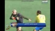 حمله بازیکنان به داور لبنانی