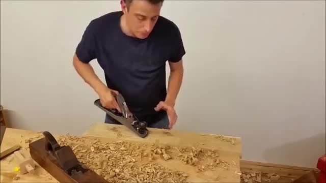 آماده سازی چوب با دست