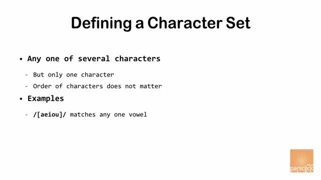 معرفی Character Set در RegEx عبارت با قاعده