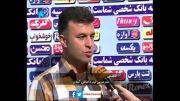 مصاحبه برنامه سکو با افشین ناظمی در پایان بازی با نفت تهران
