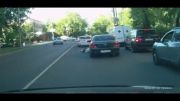 زیر گرفتن راننده شاکی در خیابانهای مسکو