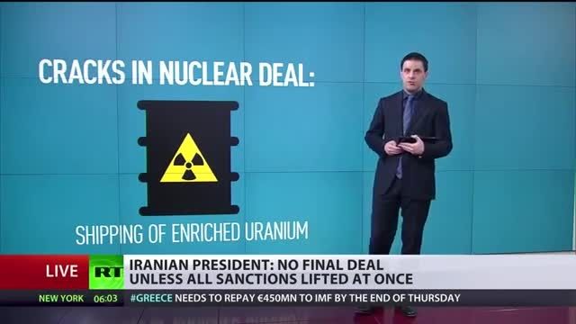 ایران :  همه تحریم های هسته ای باید یکجا برداشته شود