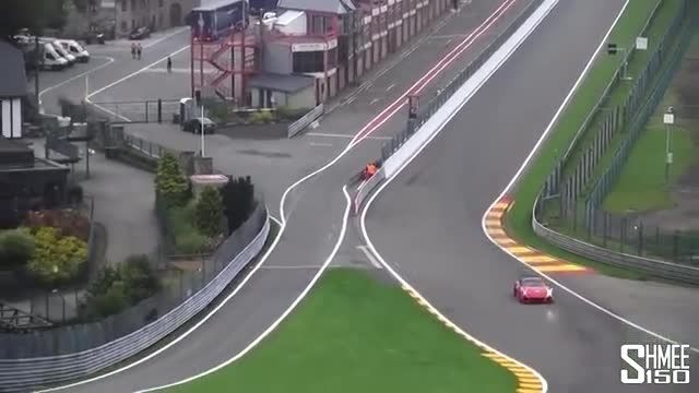 FXX K Flames, 599XX Glowing Brakes, Ferrari at Spa