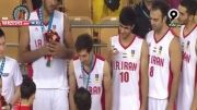 مراسم اهدای جام قهرمانی ایران درکاپ اسیا 2014