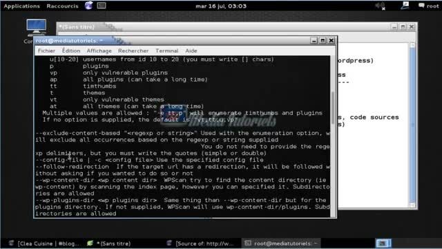 Hack wordpress/ pirater blog wordpress sur kali linux .