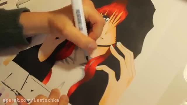 Speeddrawing Manga girl