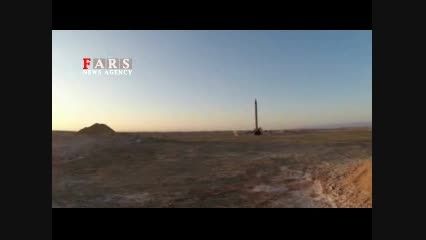 لحظه پرتاب و اصابت به هدف جدیدترین موشک بالستیک: عماد