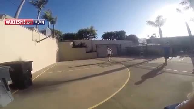 تکنیک گرت بیل با تور بسکتبال