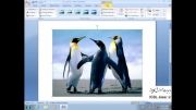 آموزش ورد -14- انتخاب تصویر Picture Adjust word