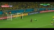 تک گل برزیل توسط اسکار به آلمان