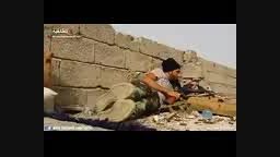 خفت شدن دو نفر روی پشت بوم در عراق بینی