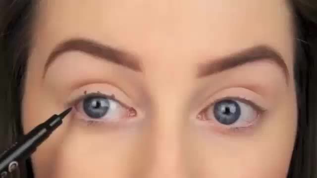 روشی جدید و راحت برای کشیدن خط چشم