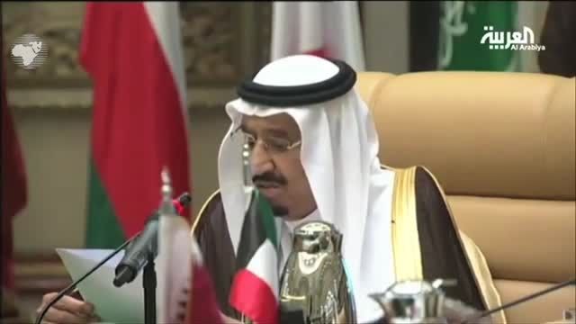 گم کردن صفحه متن سخنرانی پادشاه ۸۰ ساله آلزایمری سعودی