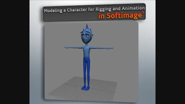 Modeling a Character for Rigging and Animation in Softi