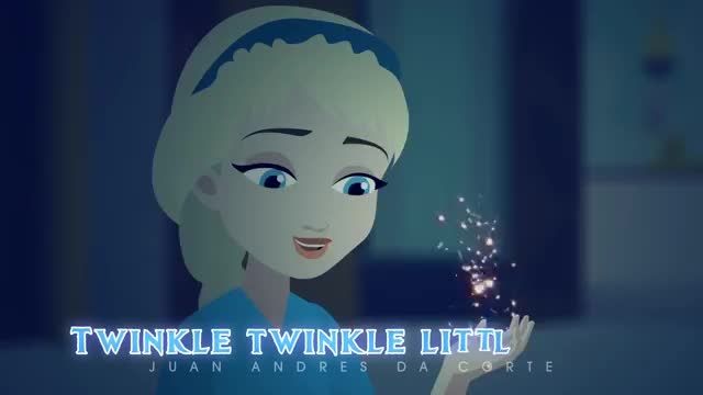 twinkle twinkle little star  ورژن السا و انا