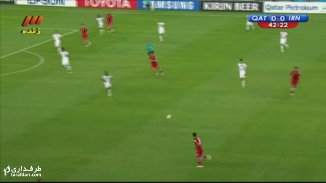خلاصه بازی قطر 0-1 ایران