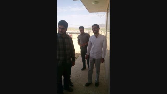 بازدید دانشجویان جهادی از دهیاری خسروشیرین شهرستان آباد