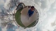ویدئویی 360 درجه که با 6 دوربین GoPro تهیه شده است