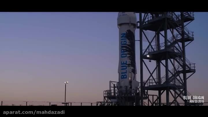 فرود موفقیت آمیز راکت فضایی موسس آمازون