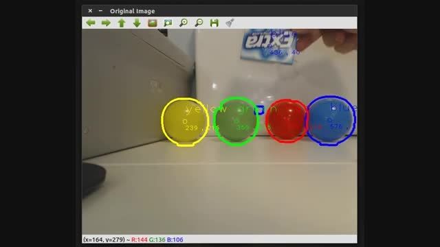 Multiple Object Detection with Color Using OpenCV