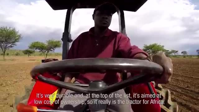MF 35 - the People&rsquo;s Tractor - launched in Kenya