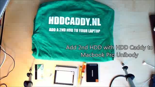 ویدئوی نمونه: نصب کدی و هارد دوم روی Macbook Pro