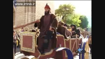 نمایش کاروان تاریخی در میدان نقش جهان اصفهان