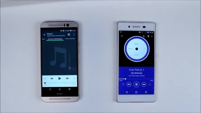 Sony Xperia Z3+ vs HTC One M9_Speaker Comparison