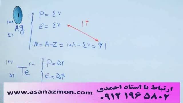 تدریس و حل تست شیمی کنکور مهندس مهرپور - بخش 4