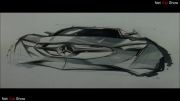 طراحی دستی خودرو2014 -Car sketch