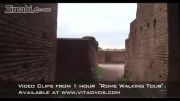 پیاده روی و فیلمبرداری در خیابان های شهر رم ایتالیا