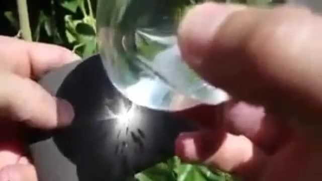 4 روش جالب برای روشن کردن آتش با آب