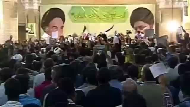تنش در مراسم سالگرد امام خمینی BBC